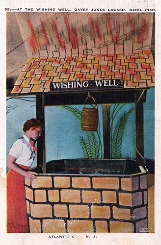 Wishing well from Davey's Jones Locker Steel Pier