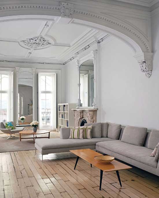 *Source: Myhomedesign.com - A soft palette and old house charm are a great combination.