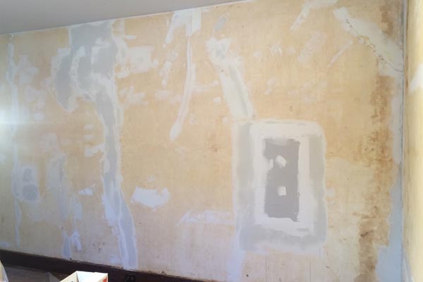 repairing old plaster walls