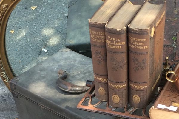 antique books for sale at HBG Flea