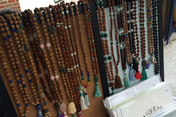 beaded Mala necklaces