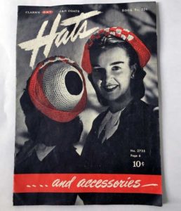 vintage hats and accessories crochet pattern booklet