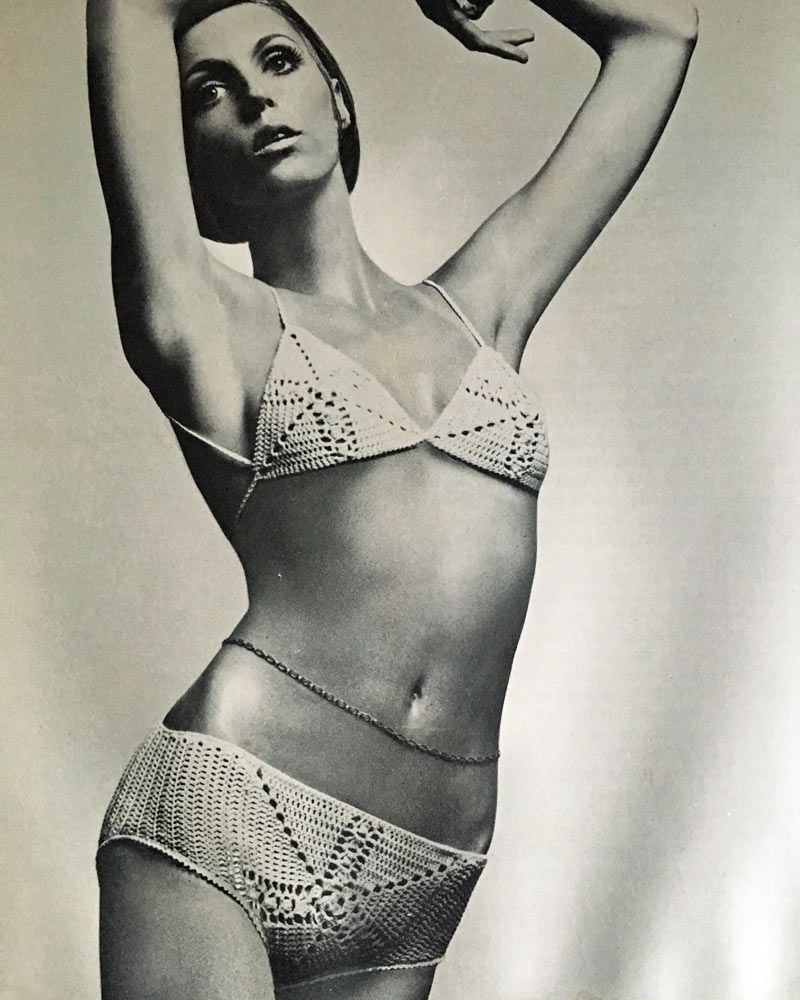 Vintage Crochet Bikini